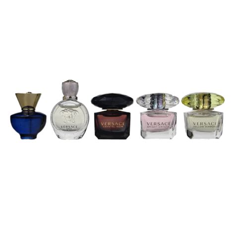 versace mini perfume set for her|versace mini aftershave set.